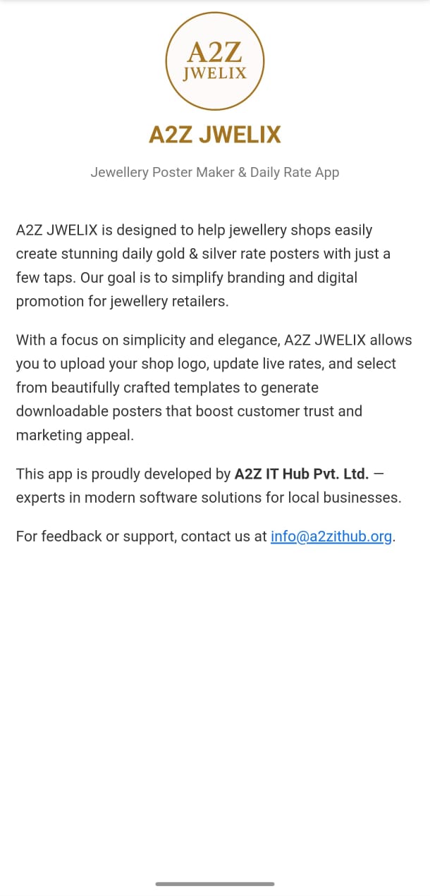 A2Z Jwelix App Screenshot 4